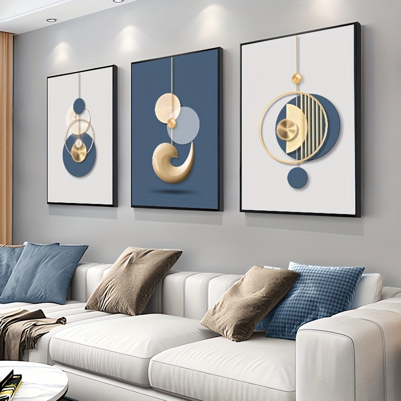 Luxury Lifestyle Furniture - 3 قطعة لوحة فنية جدارية حديثة