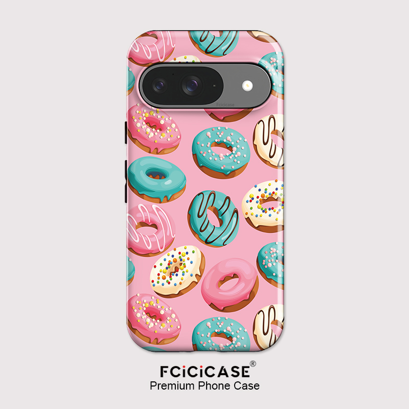Google Pixel 9 Pro - جراب هاتف Fcicicase 2 في 1
