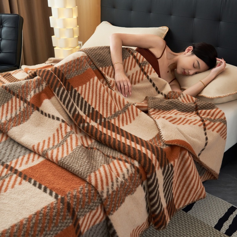 Cashmere Throw Blanket - رمي البطانيات بطانية كشمير فو مع