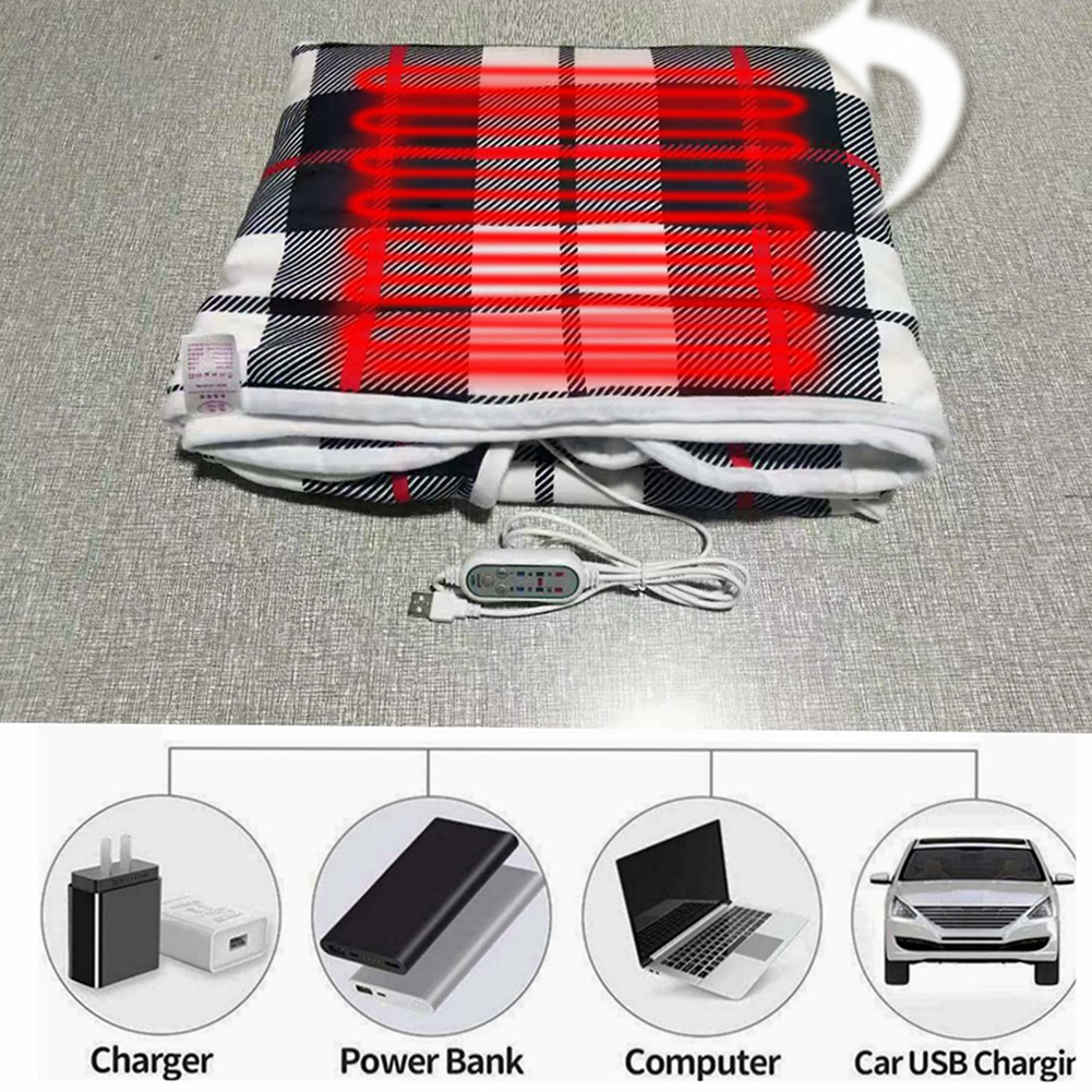 5 فولت يمكن ارتداؤها التدفئة ب - مراجعة Cashmere Throw Blanket وسعره