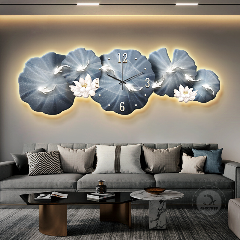 ساعة حائط كبيرة فاخرة على الطر - مراجعة Luxury Lifestyle Furniture وسعره