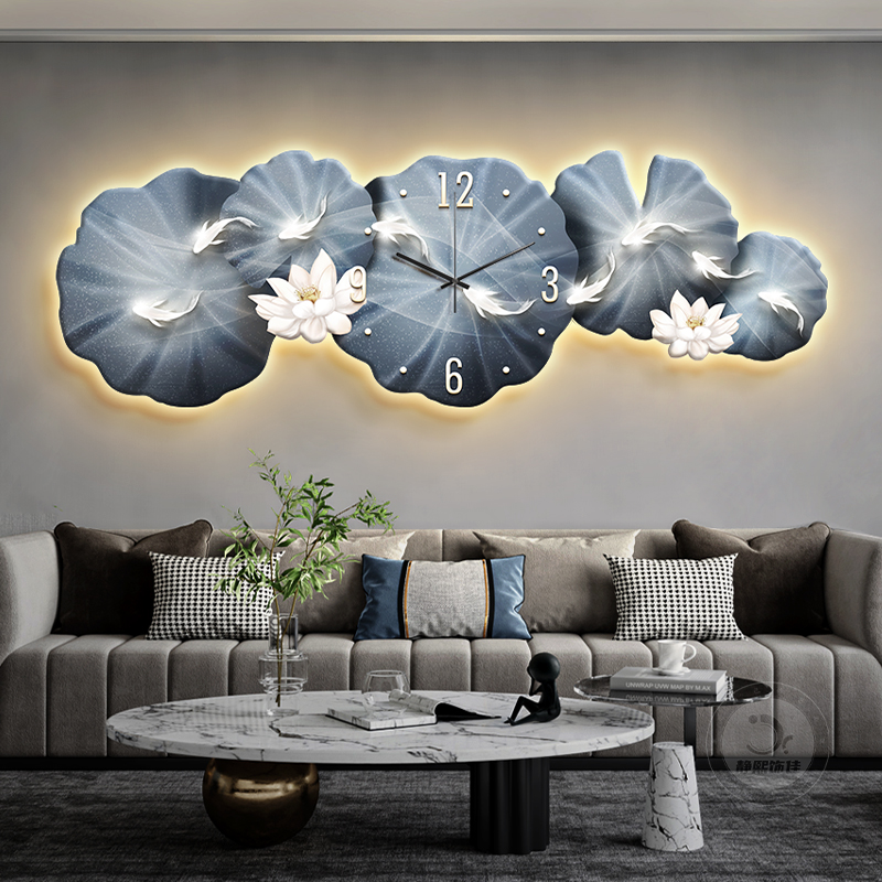 ساعة حائط كبيرة فاخرة على الطر - مراجعة Luxury Lifestyle Furniture وسعره