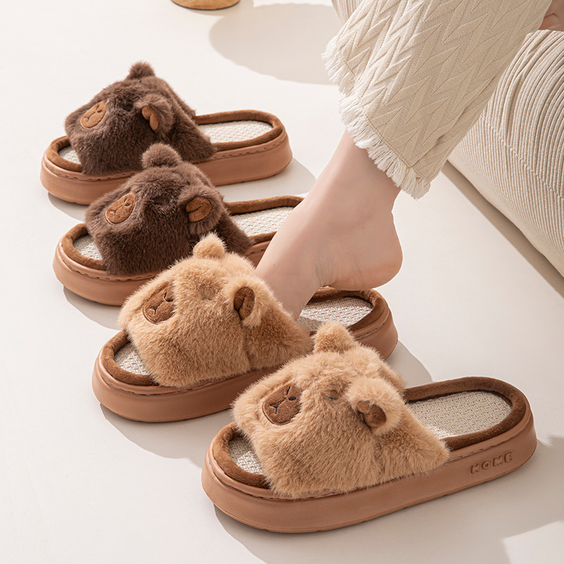 شباشب نسائية منزلية مسطحة من ا - مراجعة Luxury Lifestyle Shoes وسعره