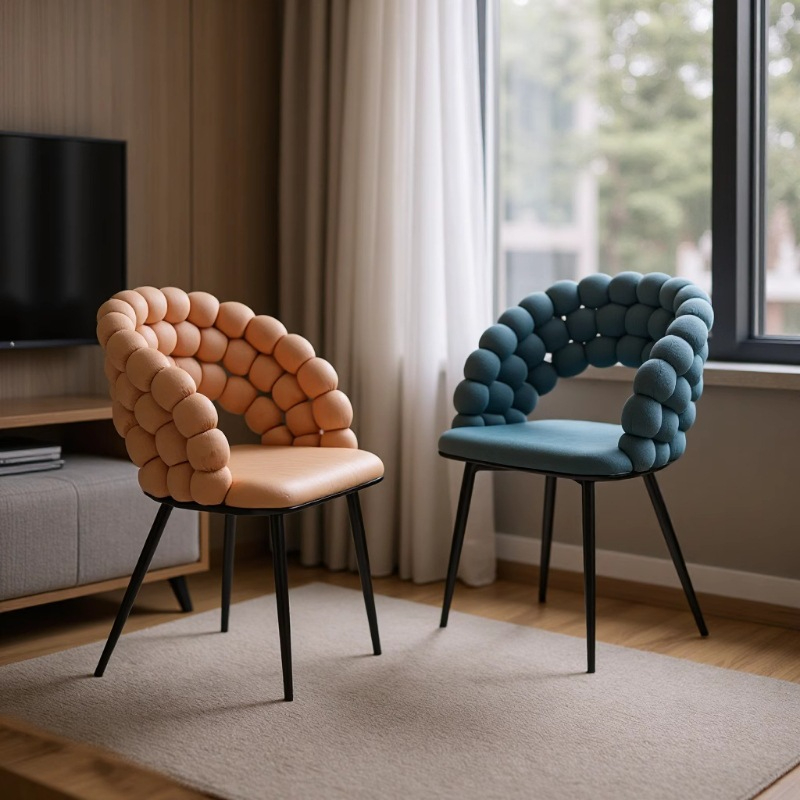 كرسي طعام فاخر عصري بظهر عالٍ  - مراجعة Luxury Lifestyle Furniture وسعره